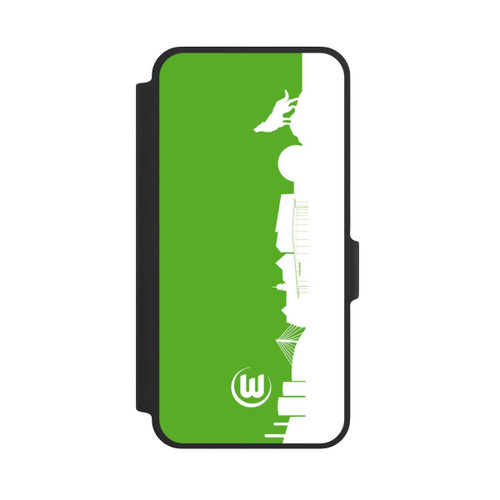 Samsung Galaxy A37 5G NIVOflip Skyline Grün Weiß