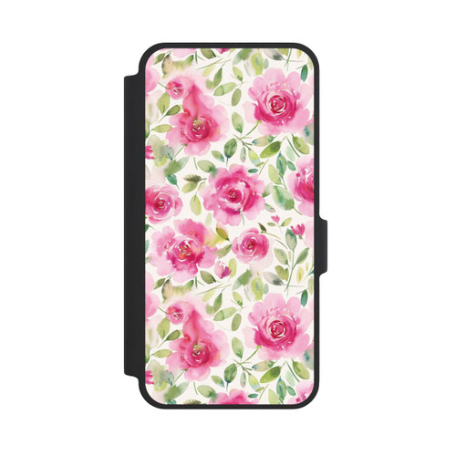 Samsung Galaxy A37 5G NIVOflip Aquarell Frische Rosen
