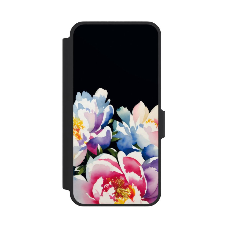 Galaxy A37 5G NIVOflip Aquarell Pfingstrosen