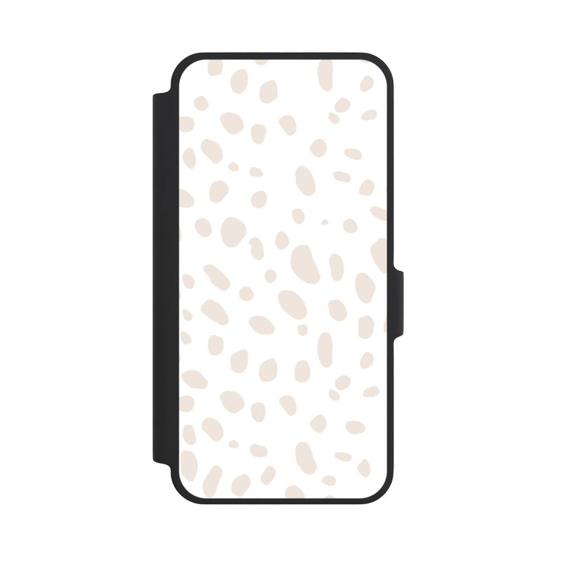 Galaxy A37 5G NIVOflip Motif Tigre Beige Blanc