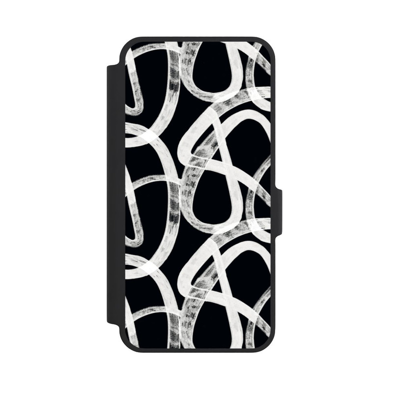 Galaxy A37 5G NIVOflip Doodles Black and White