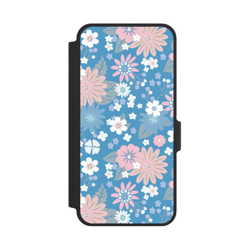Samsung Galaxy A37 5G NIVOflip Wildblumen Muster Blau