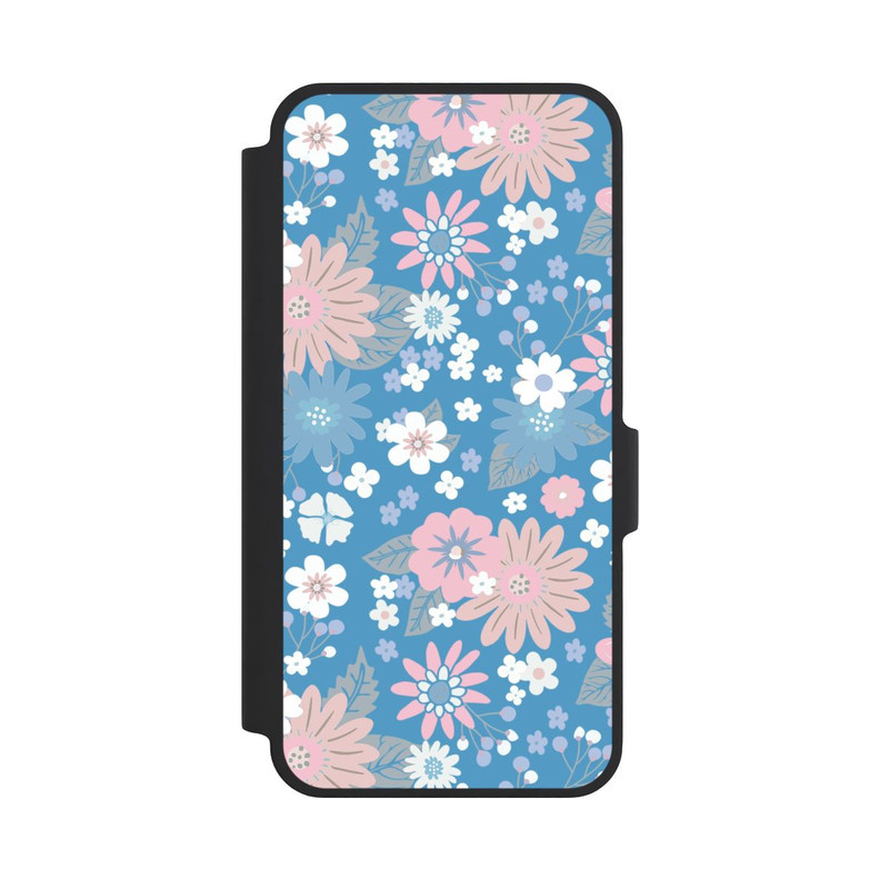 Galaxy A37 5G NIVOflip Wildblumen Muster Blau