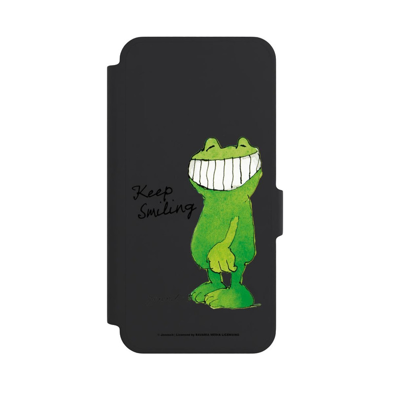 Galaxy A37 5G NIVOflip Frosch Keep Smiling Transparent