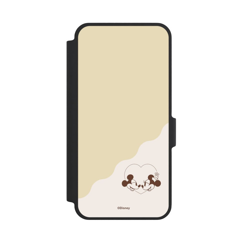 Galaxy A37 5G NIVOflip Mickey and Minnie Love Heart Beige