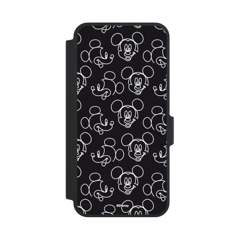 Galaxy A37 5G NIVOflip Disney Mickey Muster Schwarz