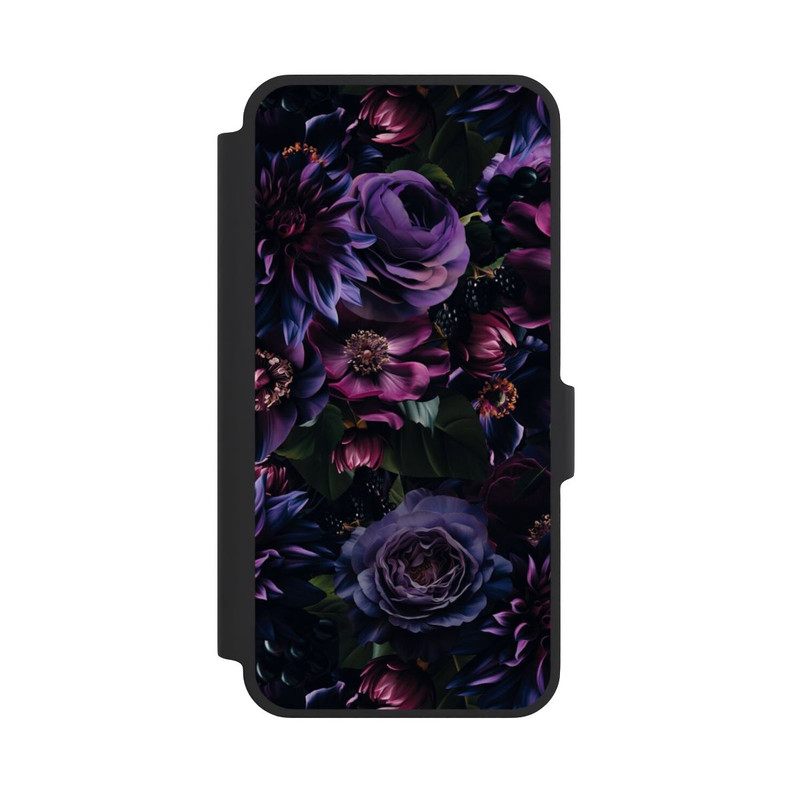 Galaxy A37 5G NIVOflip Dunkle Lila Blüten 