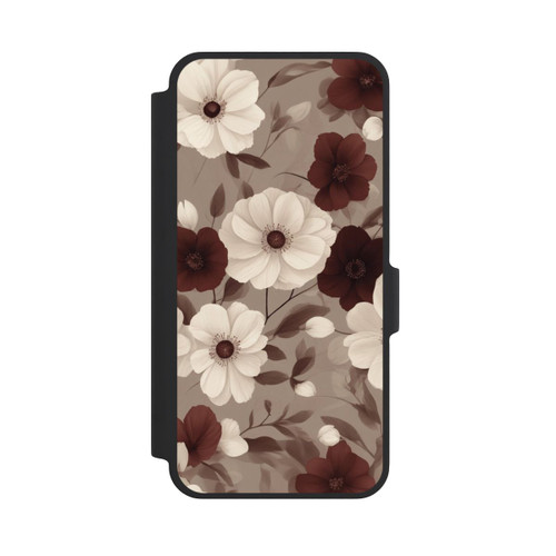 Samsung Galaxy A37 5G NIVOflip Negative Flower Bordeaux White with AI