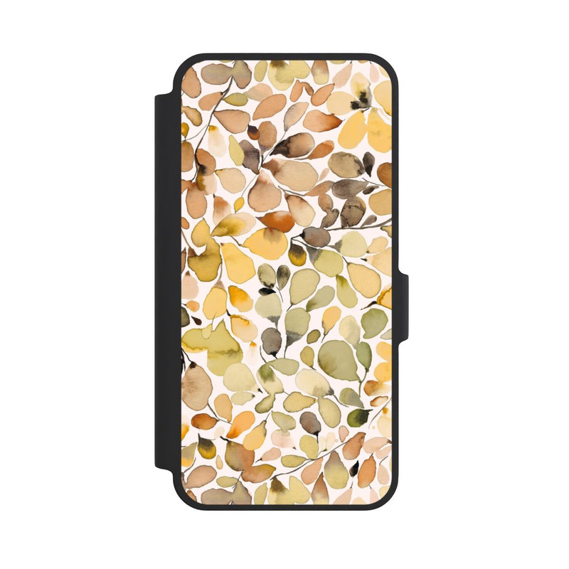 Galaxy A37 5G NIVOflip Eucalyptus Watercolor Leaves Brown Autumn