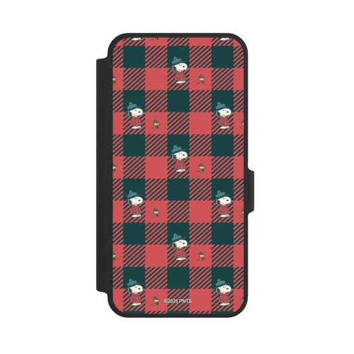 Samsung Galaxy A37 5G NIVOflip Peanuts Red Tartan Pattern