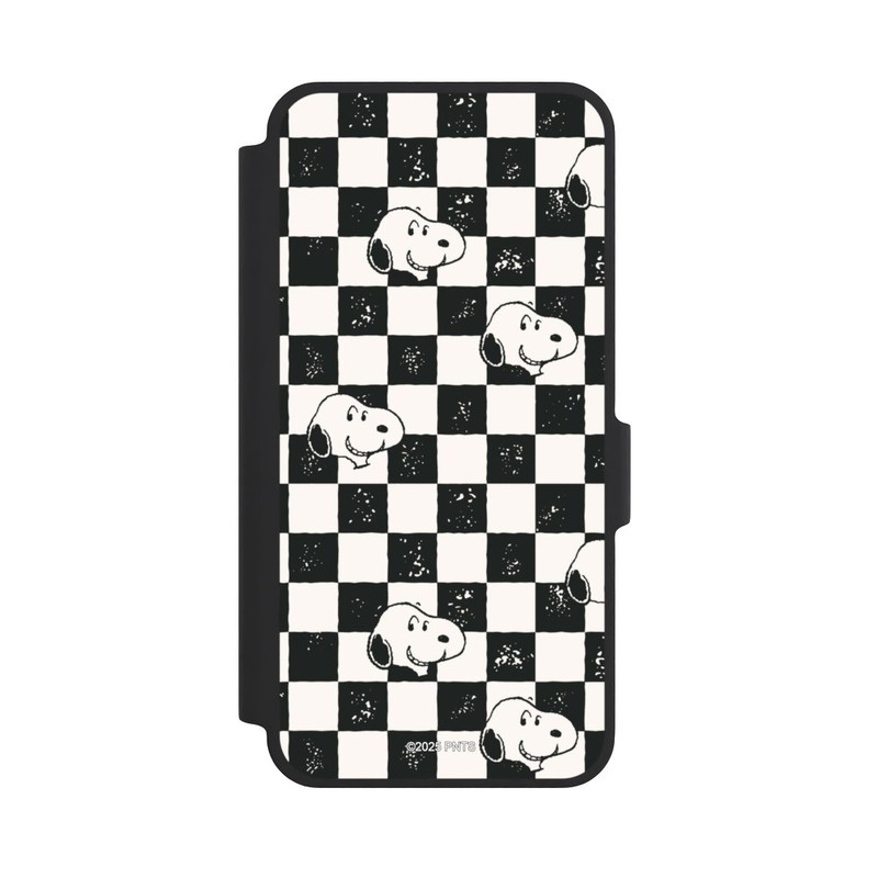 Galaxy A37 5G NIVOflip Snoopy Heads Checked Pattern