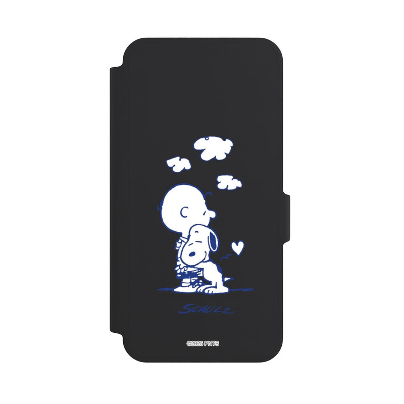 Galaxy A37 5G NIVOflip Peanuts Charlie Brown Snoopy Hug Transparent