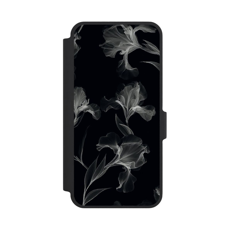 Galaxy A37 5G NIVOflip Black and White Photocopy x Ray of Flowers