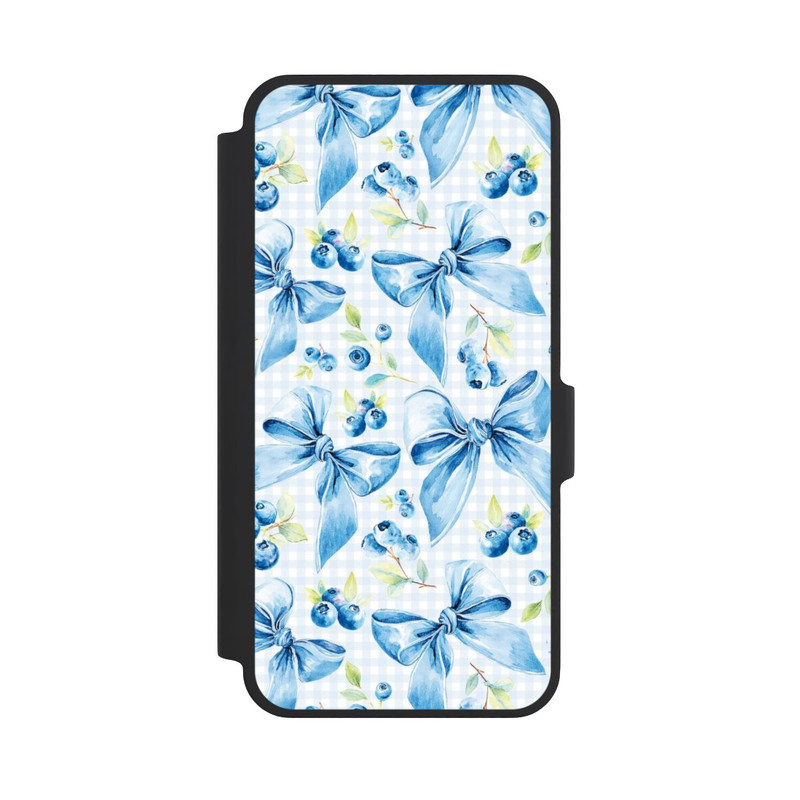 Galaxy A37 5G NIVOflip Blue Bows and Blueberries with AI