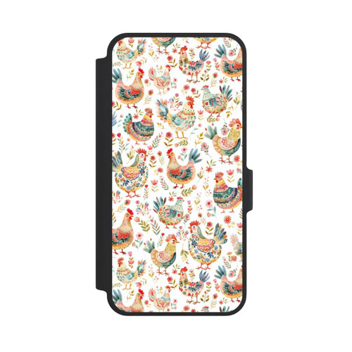 Samsung Galaxy A37 5G NIVOflip Motif de poulet coloré avec IA