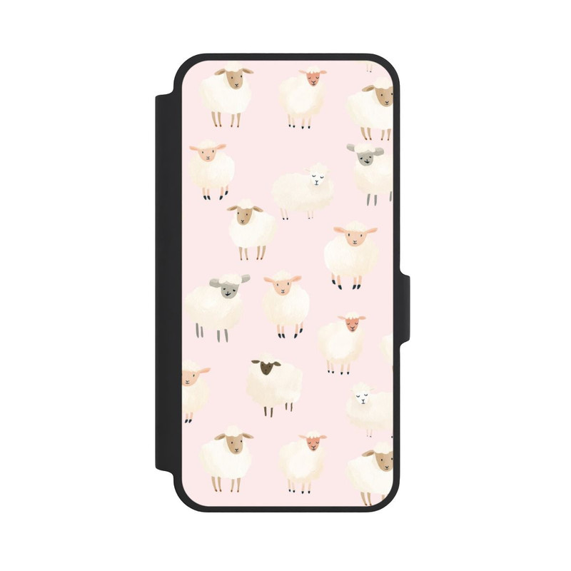 Galaxy A37 5G NIVOflip Sheep Pattern Light Pink with AI