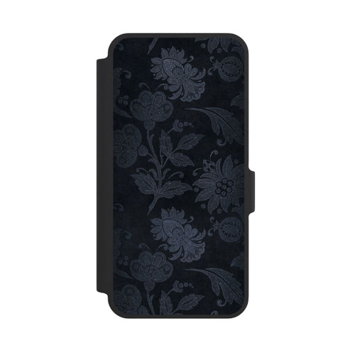 Samsung Galaxy A37 5G NIVOflip Velours Floral Argenté