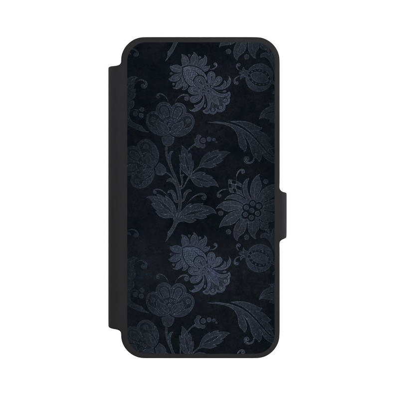 Galaxy A37 5G NIVOflip Velours Floral Argenté