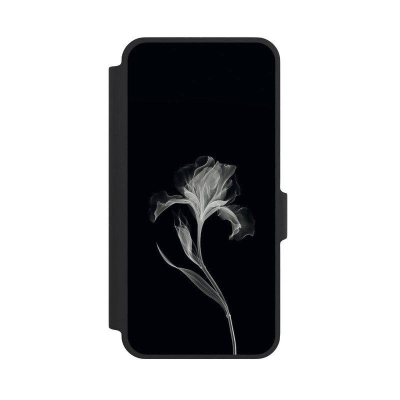 Galaxy A37 5G NIVOflip Negativ Flower Grey on Black with AI