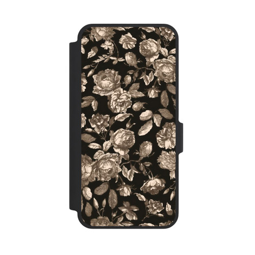 Samsung Galaxy A37 5G NIVOflip Toile fleurs foncées