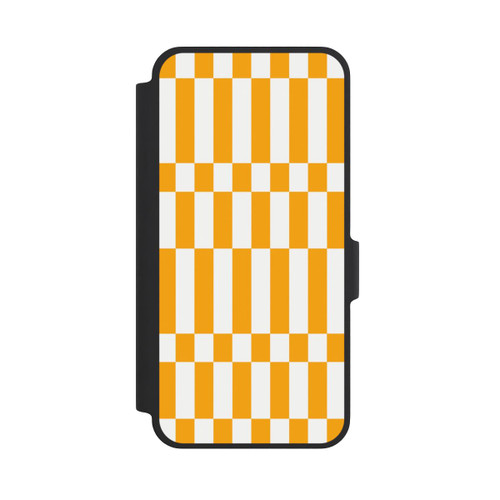 Samsung Galaxy A37 5G NIVOflip Checked Summer Pattern Bold Yellow