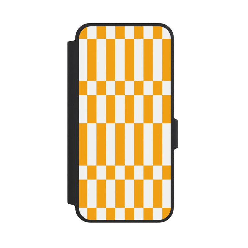 Galaxy A37 5G NIVOflip Motif à Carreaux d'Été Jaune Vif
