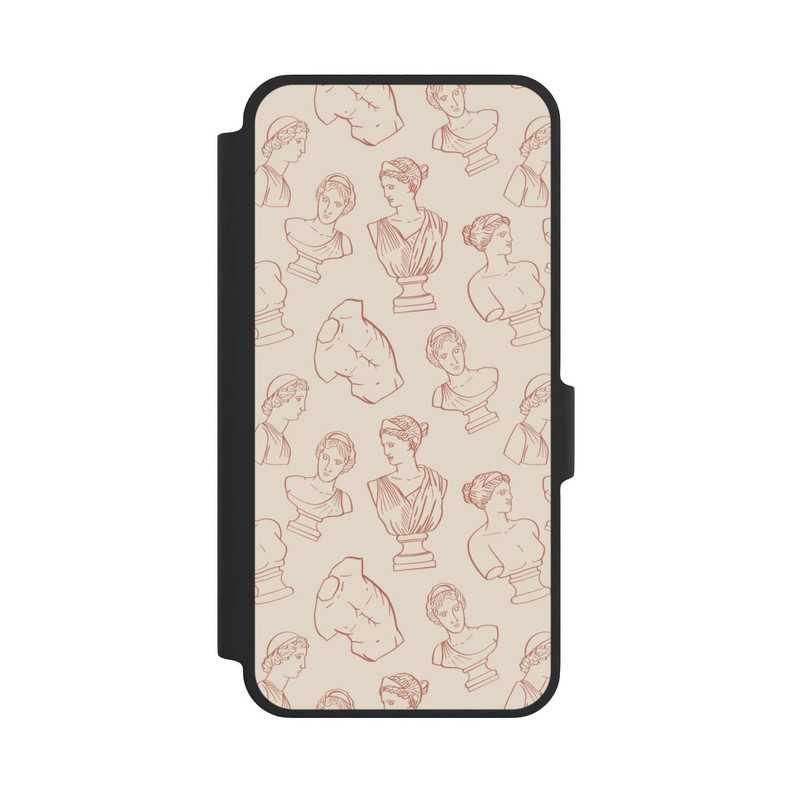 Galaxy A37 5G NIVOflip Griechische Büsten Art-Déco Braun