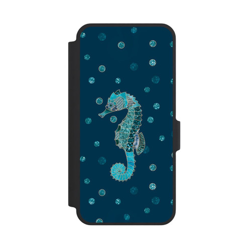 Samsung Galaxy A37 5G NIVOflip Glamour Sea Horse Art