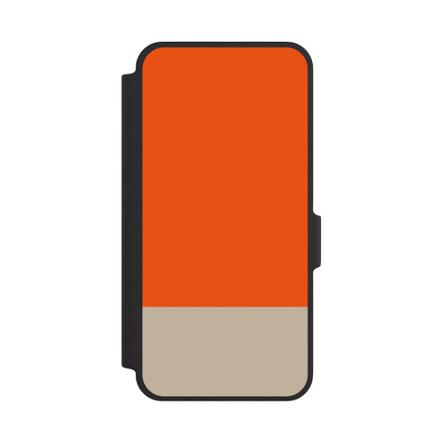 Samsung Galaxy A37 5G NIVOflip Combinaison de Couleurs Orange et Beige