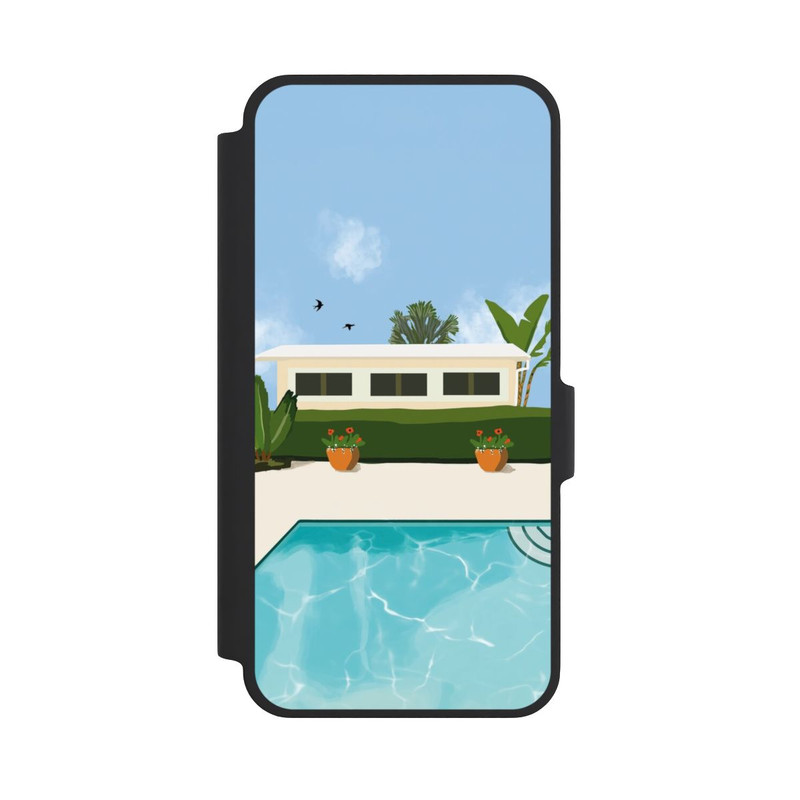 Galaxy A37 5G NIVOflip California Backyard by Roberta Murray