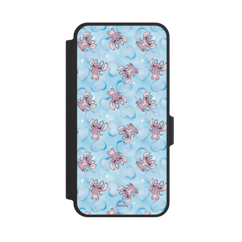 Samsung Galaxy A37 5G NIVOflip Lilo &amp; Stitch Angel Pattern Blue Hearts