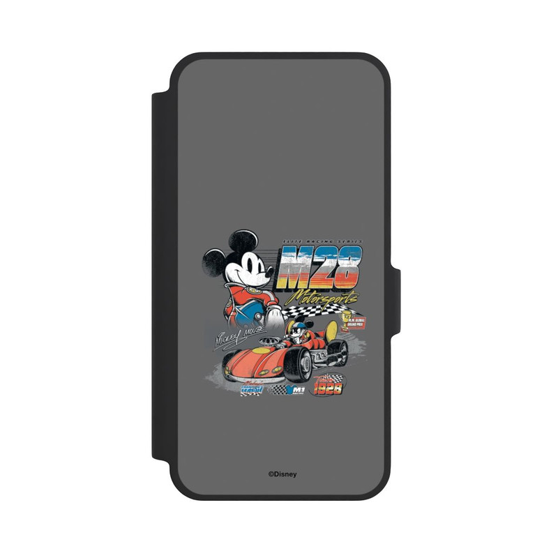 Galaxy A37 5G NIVOflip Mickey Racing Car Grey M28