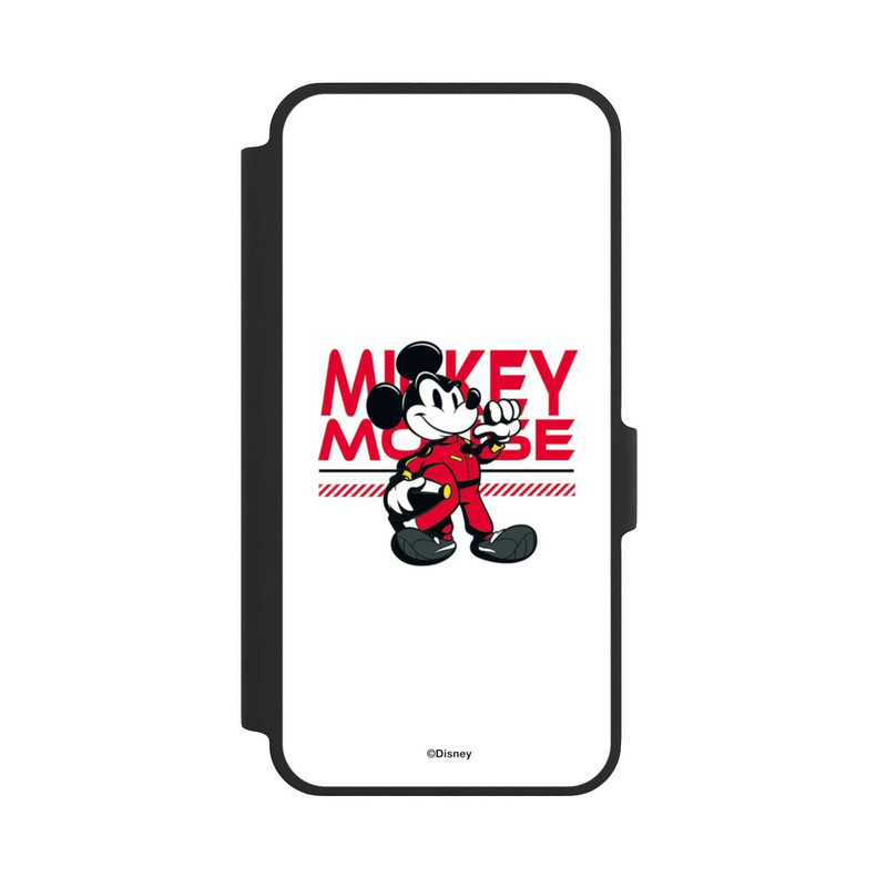 Galaxy A37 5G NIVOflip Micky Maus Rennfahrer Weiß