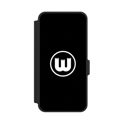 Samsung Galaxy A37 5G NIVOflip VfL Wolfsburg Zinnenwappen Schwarz