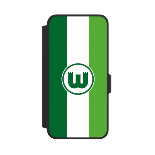 Samsung Galaxy A37 5G NIVOflip VfL Wolfsburg Zinnenwappen Streifen