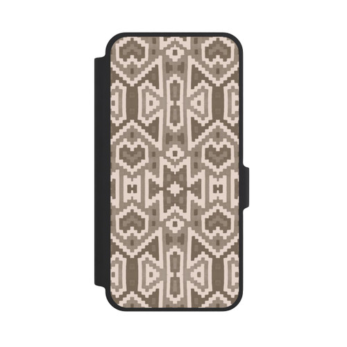 Samsung Galaxy A37 5G NIVOflip Ikat Boho Pattern Inka Brown