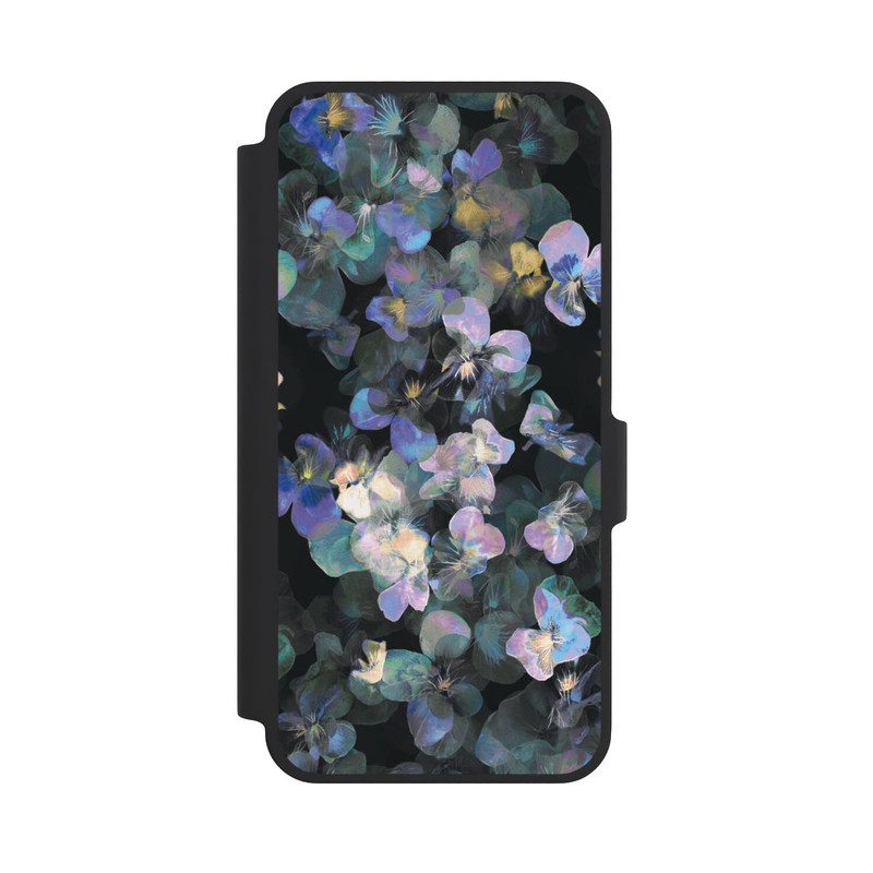 Galaxy A37 5G NIVOflip Nocturnal Garden Flowers Iridescent Forget-me-nots