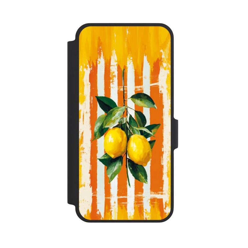Galaxy A37 5G NIVOflip Summer Lemons on Stripes with AI