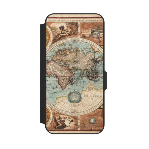 Samsung Galaxy A27 5G NIVOflip Vintage Weltkarte