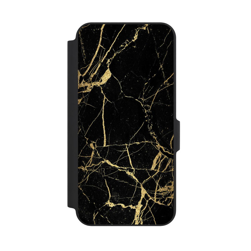 Galaxy A27 5G NIVOflip Schwarzgoldener Marmor-Look