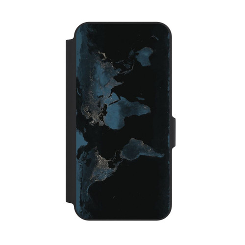 Samsung Galaxy A27 5G NIVOflip Carte du Monde Nuit