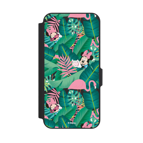 Samsung Galaxy A27 5G NIVOflip Minnie Été Feuilles de Palmier sans Fond