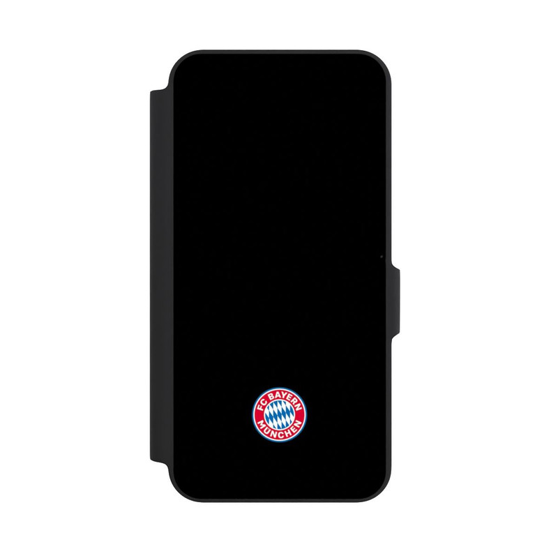 Galaxy A27 5G NIVOflip Logo FCB Classique Petit - Coloré sur Fond Noir