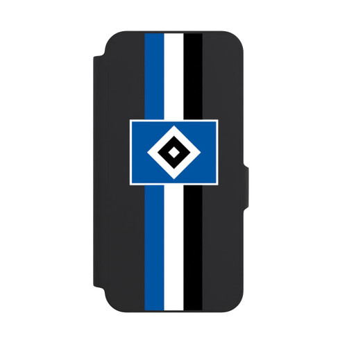 Samsung Galaxy A27 5G NIVOflip HSV Streifen - Blau-Weiß-Schwarz - ohne Hintergrund