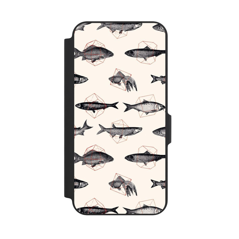 Galaxy A27 5G NIVOflip Fische in Geometrie