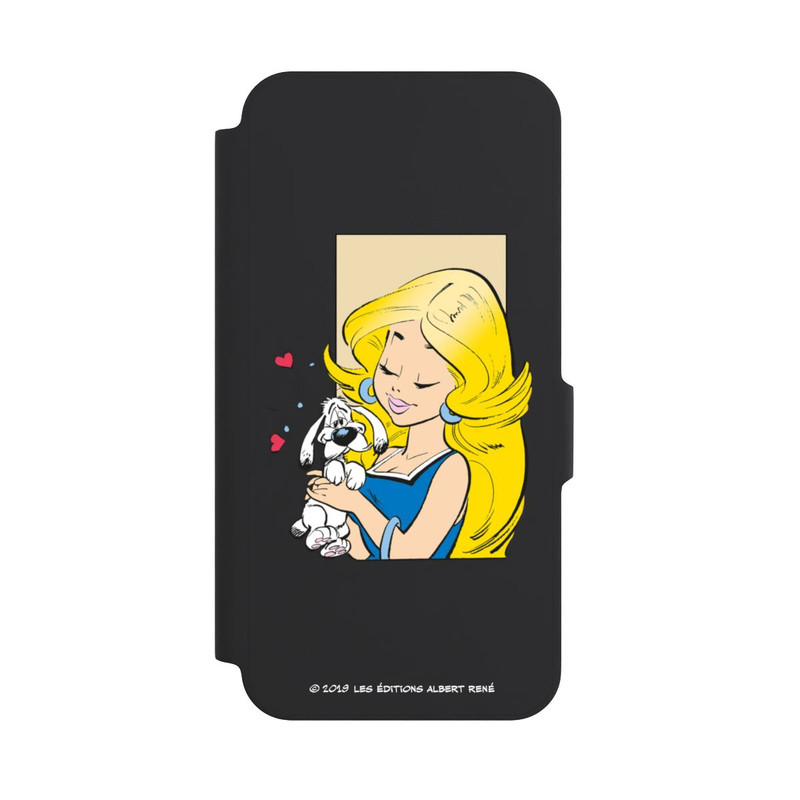 Galaxy A27 5G NIVOflip Falbala et Idéfix Amoureux Transparent