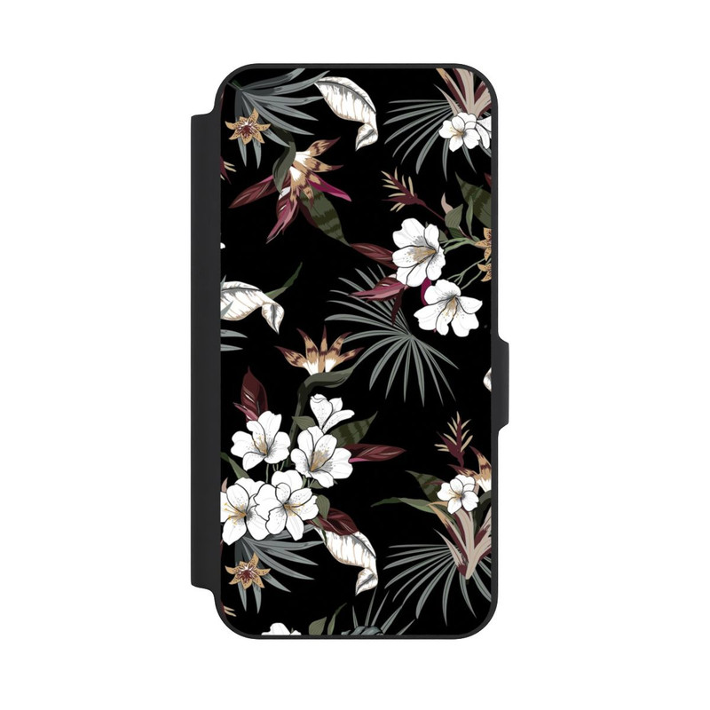 Galaxy A27 5G NIVOflip Flowers Black