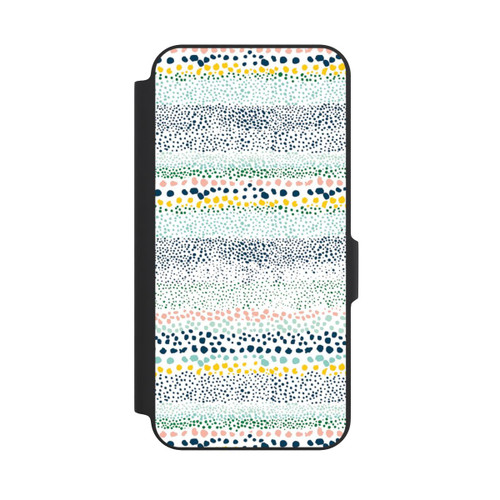 Samsung Galaxy A27 5G NIVOflip Petits Points Blanc Texturé