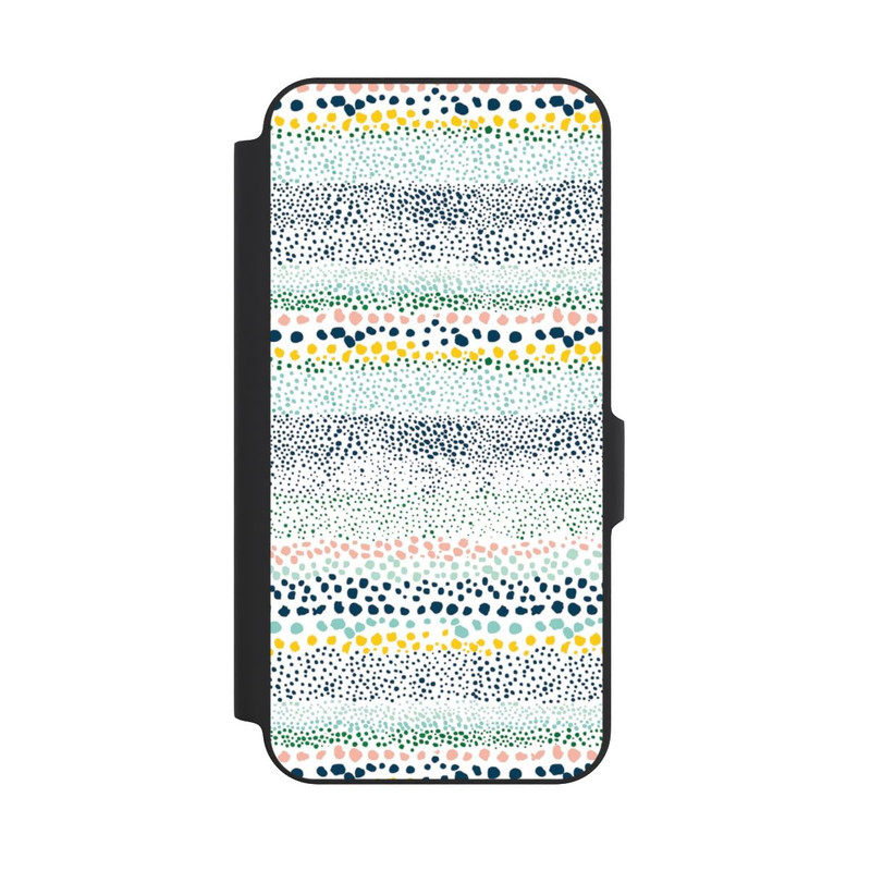 Galaxy A27 5G NIVOflip Kleine Punkte, strukturiertes Weiß