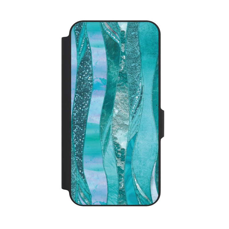 Galaxy A27 5G NIVOflip Look pailleté glamour bleu